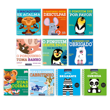 Kit Primeiras Palavras (10 Livros para Bebês) - Editora Fundamento livro_infantil