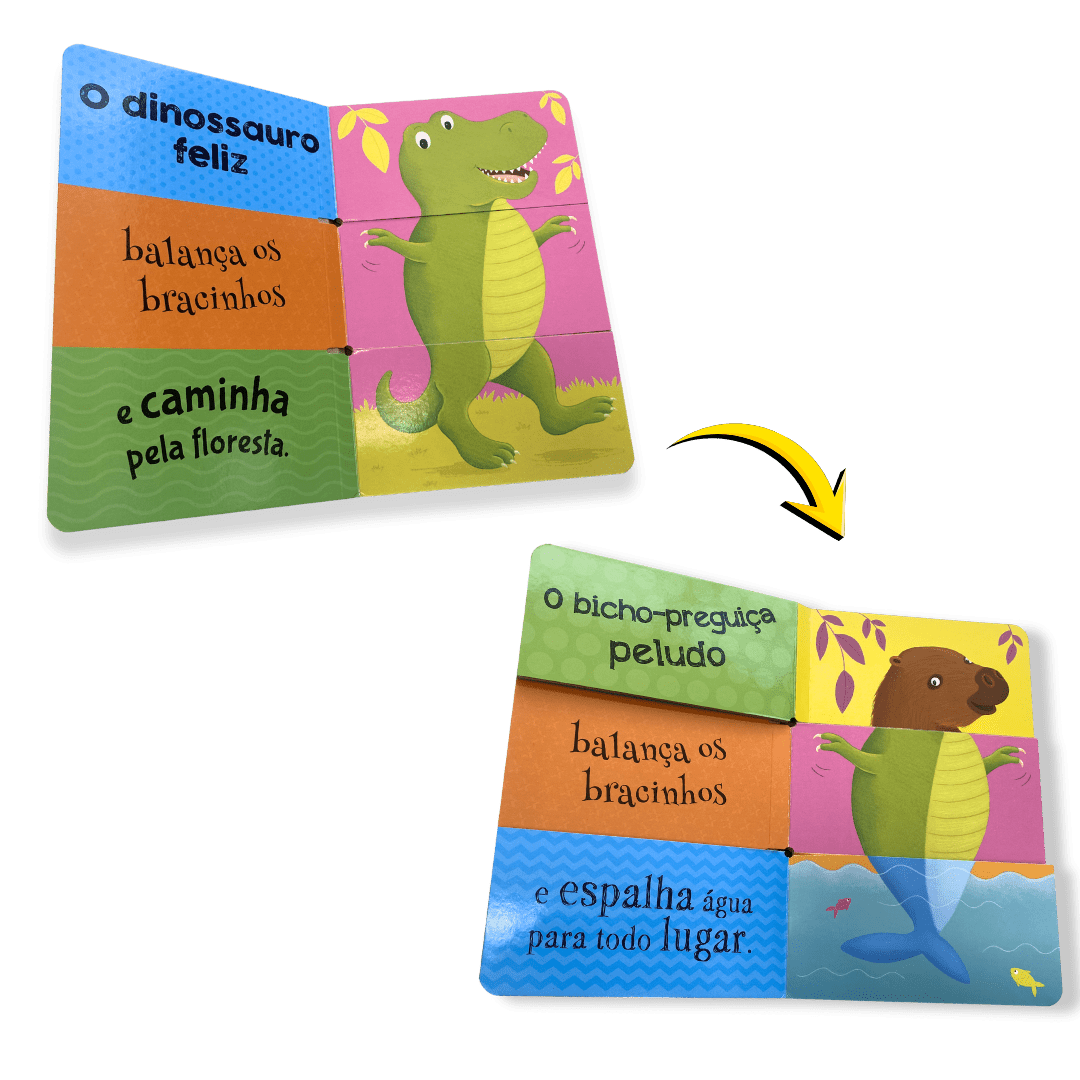 Kit Aprendendo Os Animais - 7 Livros para Bebês - Editora Fundamento livro_infantil