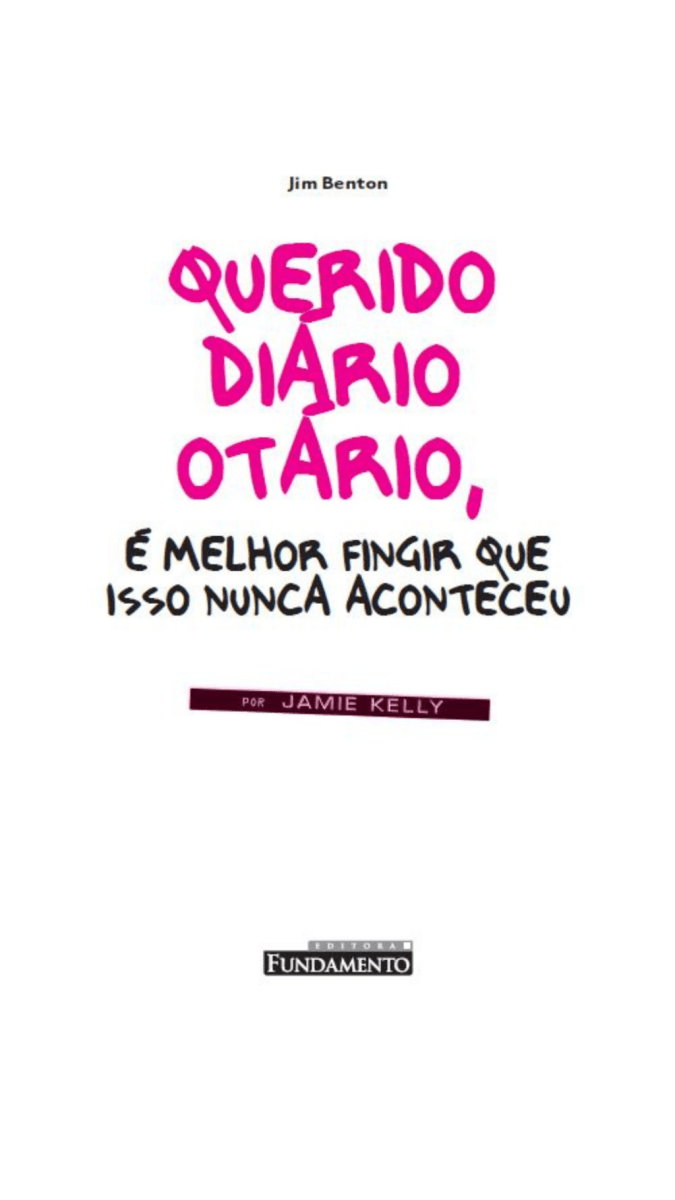 Kit Querido Diário Otário: 18 Livros - Editora Fundamento livro_infantil