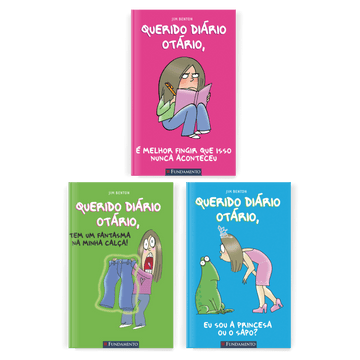 Kit Querido Diário Otario - 3 Livros - Editora Fundamento livro_infantil