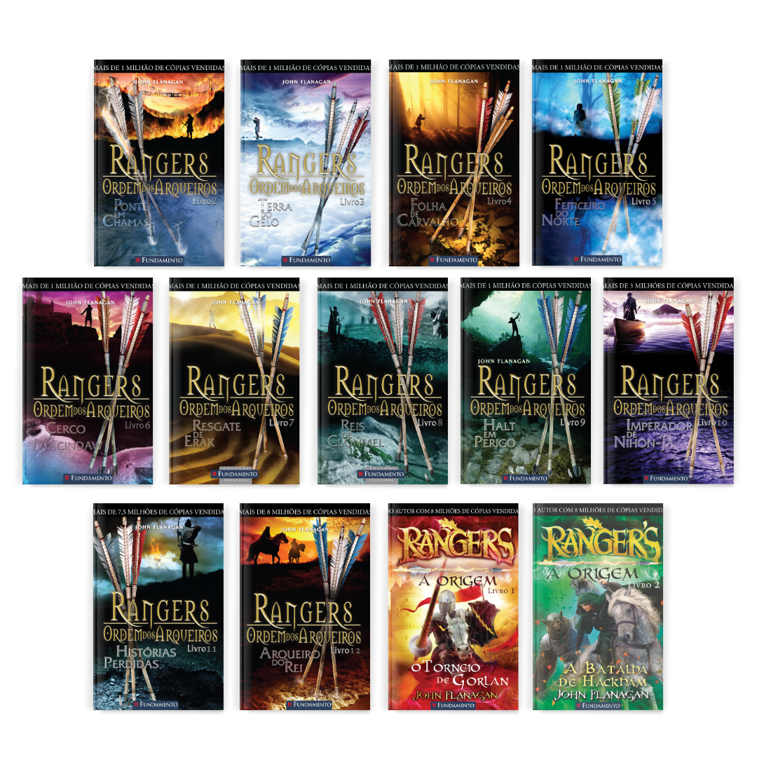 Kit Rangers - 13 Livros - Editora Fundamento livro_infantil