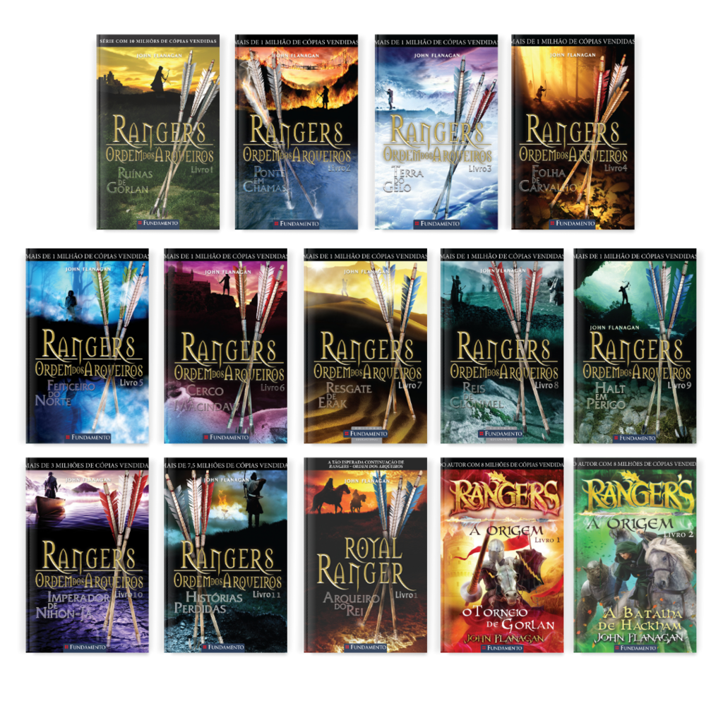 Kit Rangers - 14 Livros - Editora Fundamento livro_infantil