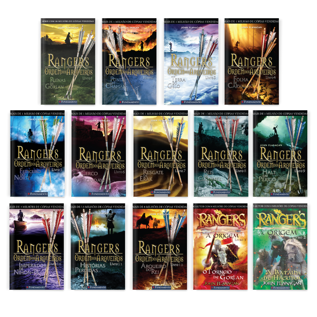 Kit Rangers - 14 Livros - Editora Fundamento livro_infantil