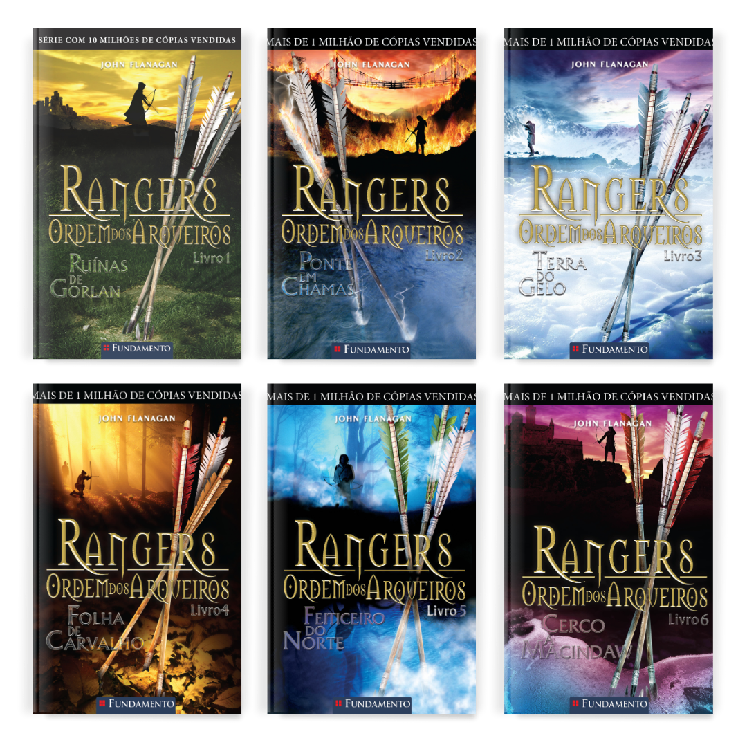 Kit Rangers – 6 Livros (1 ao 6) - Editora Fundamento livro_infantil