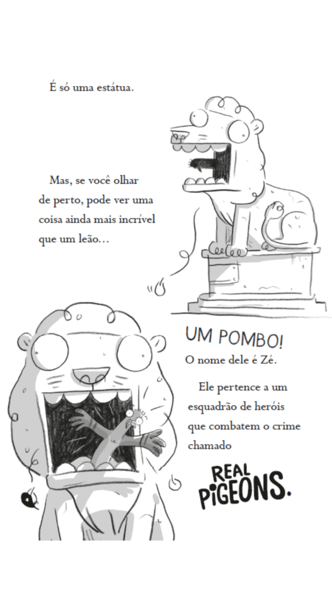 Kit Real Pigeons - 3 Livros (2 ao 4) - Editora Fundamento livro_infantil