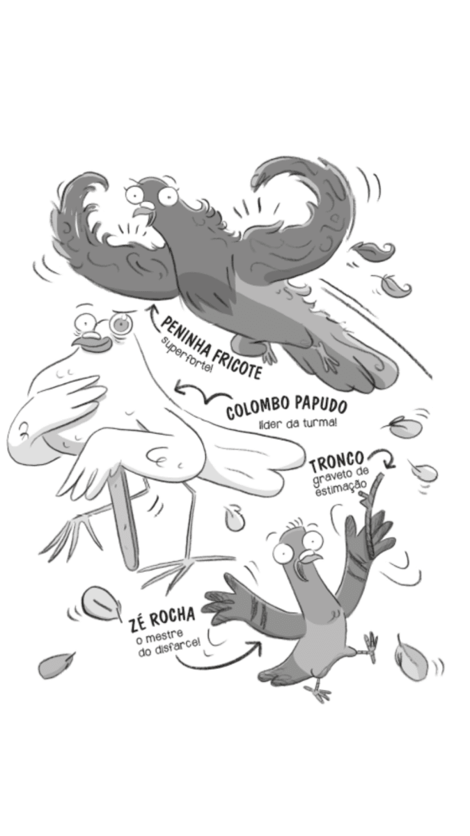 Kit Real Pigeons - 4 Livros (1 ao 4) - Editora Fundamento livro_infantil