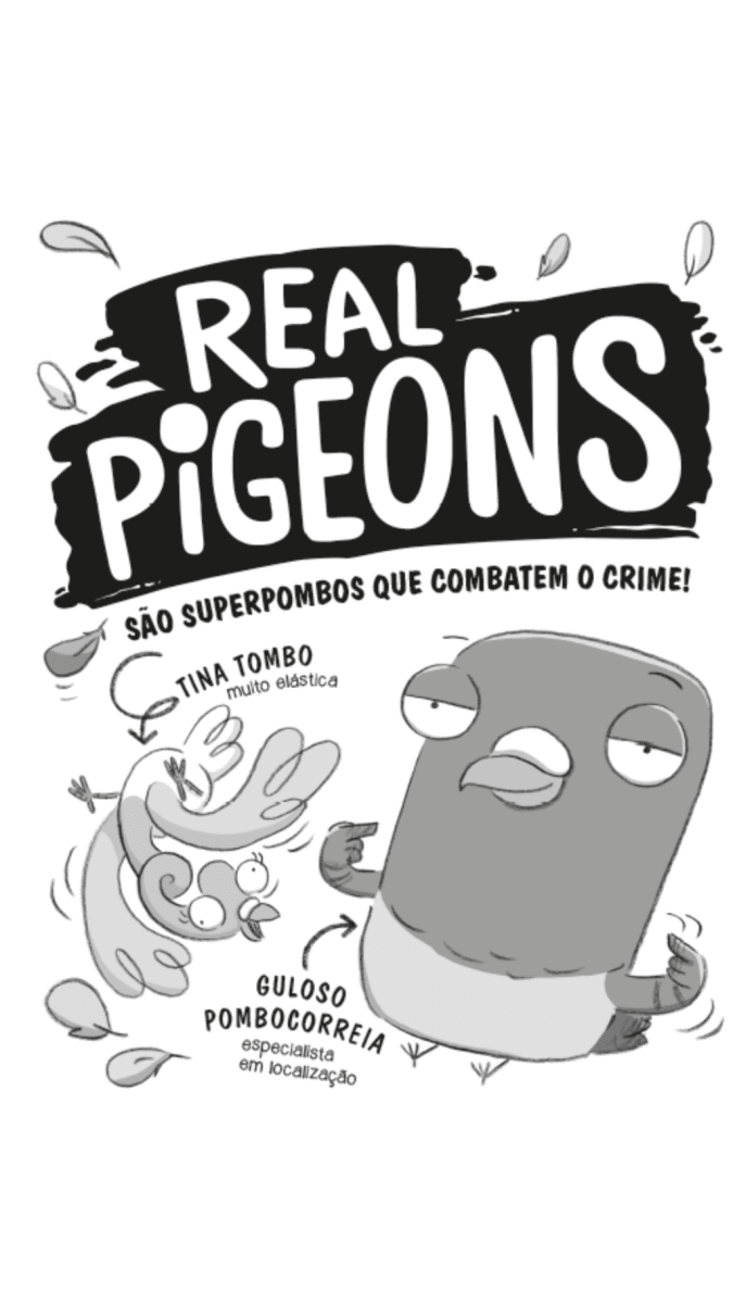 Kit Real Pigeons - 4 Livros (1 ao 4) - Editora Fundamento livro_infantil