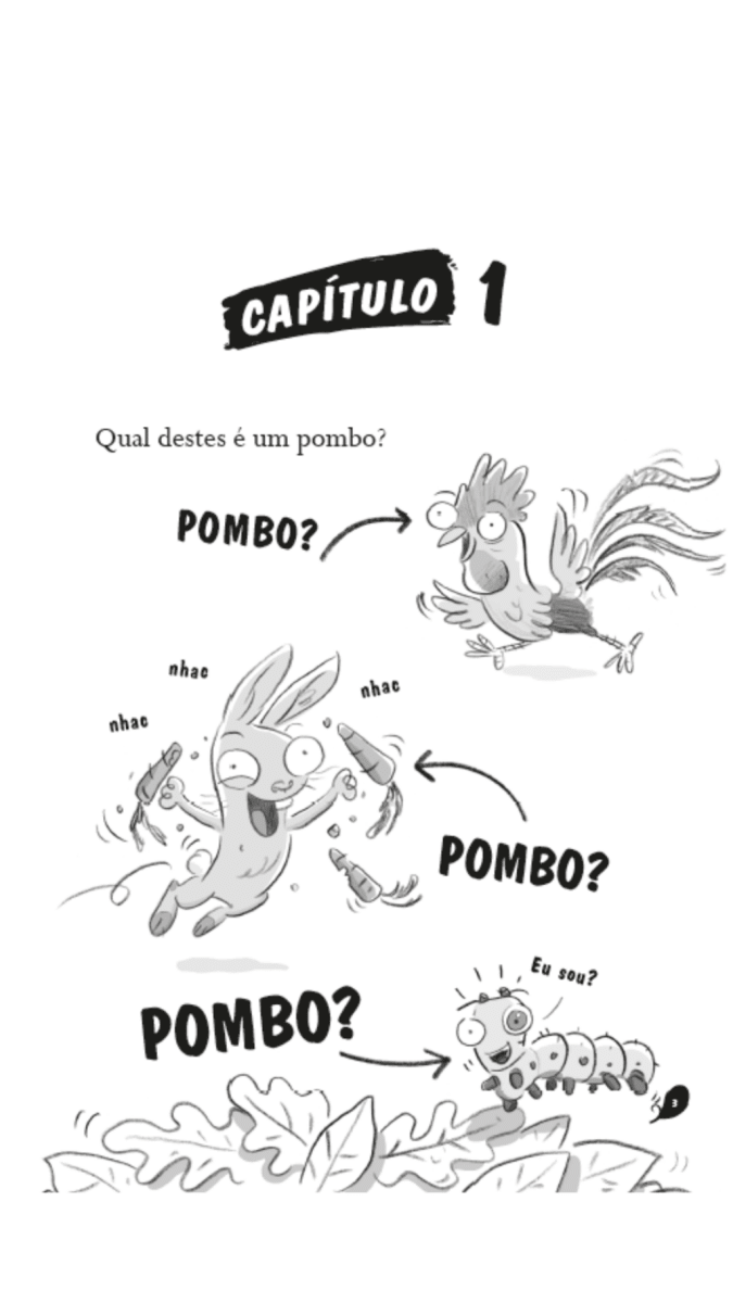 Kit Real Pigeons - 4 Livros (1 ao 4) - Editora Fundamento livro_infantil