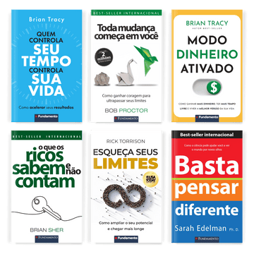 Kit Riqueza na Prática - 6 Livros - Editora Fundamento livro_infantil