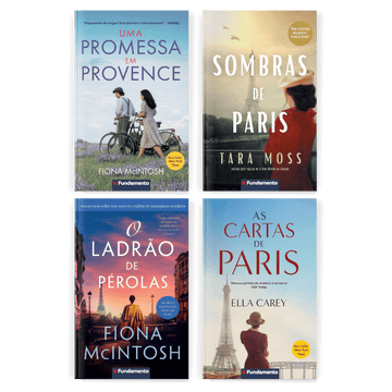 Kit Romances na França - Editora Fundamento livro_infantil