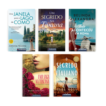 Kit Romances na Itália - Editora Fundamento livro_infantil