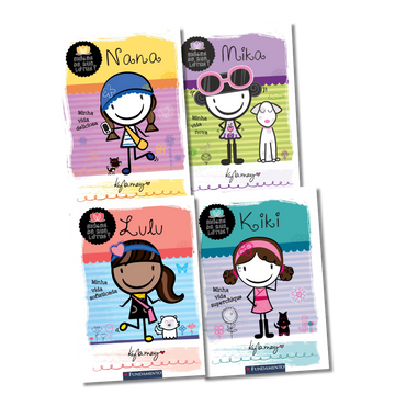 Kit Amigas da Rua Lótus - 4 Livros