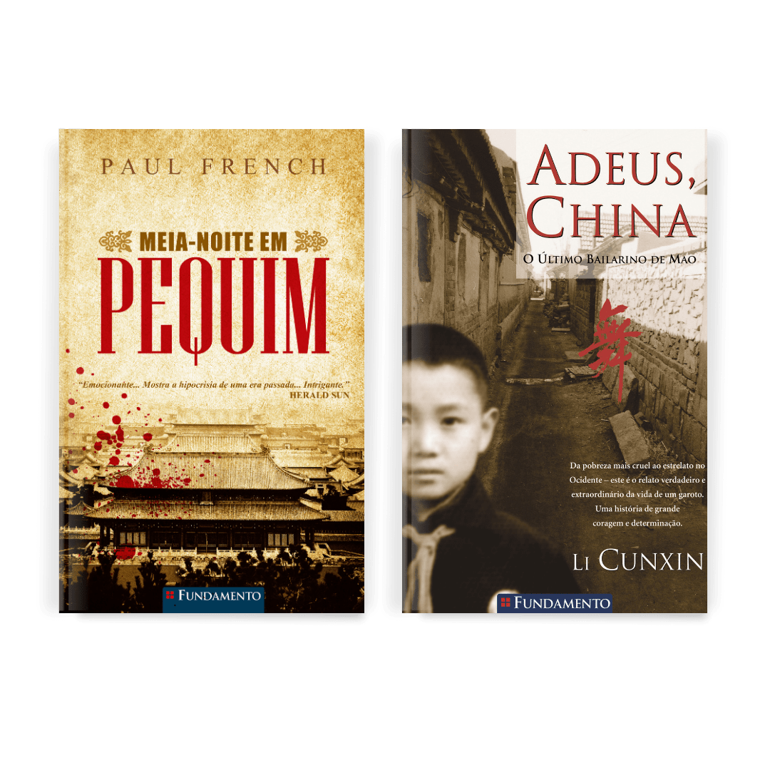 Kit Sagas 2 Livros (Meia Noite em Pequim + Adeus, China) - Editora Fundamento livro_infantil