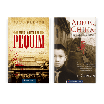 Kit Sagas 2 Livros (Meia Noite em Pequim + Adeus, China) - Editora Fundamento livro_infantil