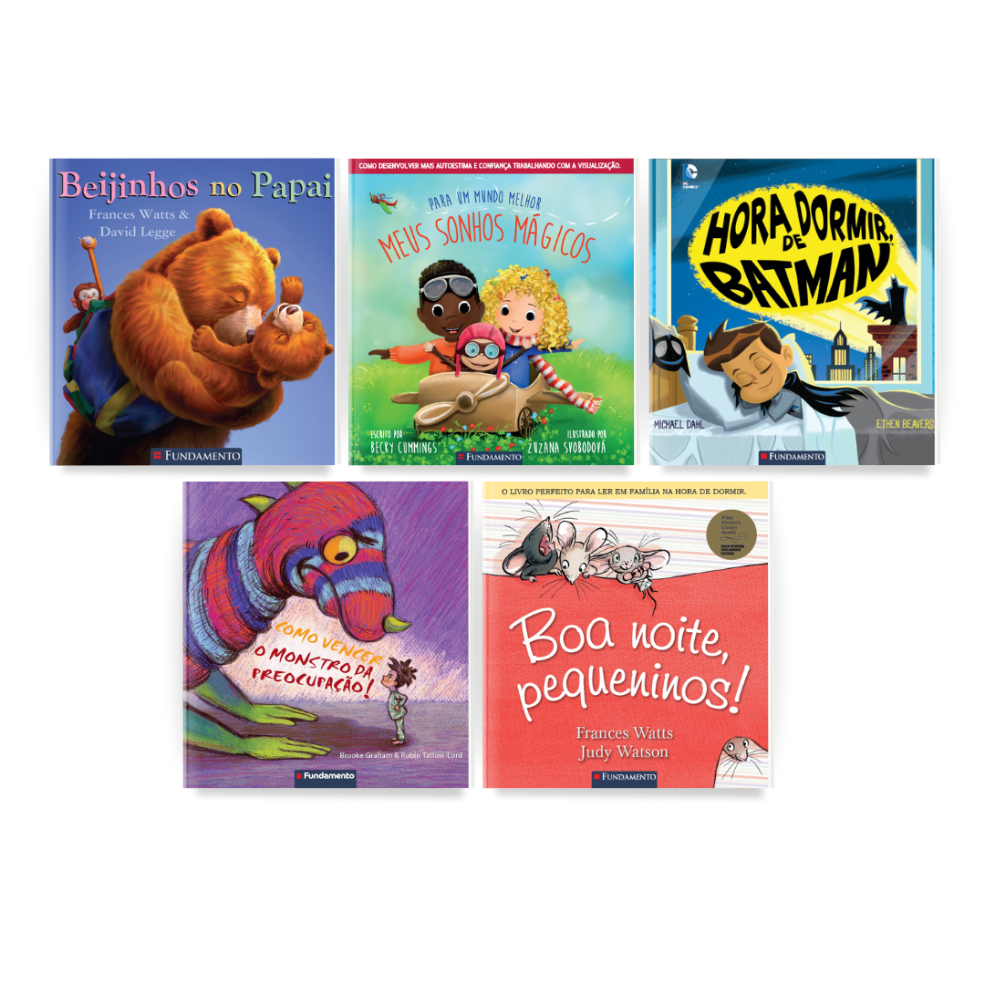 Kit Soninho Mágico 5 Livros - Editora Fundamento livro_infantil