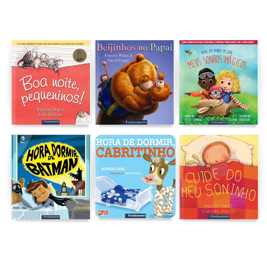 Kit Soninho Mágico 6 Livros - Editora Fundamento livro_infantil