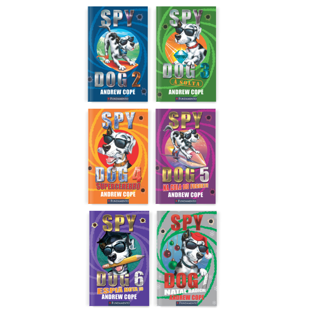 Kit Spy Dog - 2 Ao 7 - Editora Fundamento livro_infantil