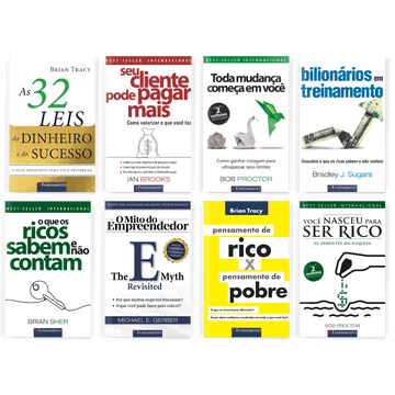 Kit Sucesso Pessoal - 8 Livros - Editora Fundamento livro_infantil