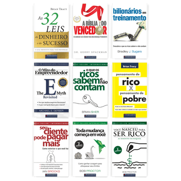 Kit Sucesso Pessoal - 9 Livros - Editora Fundamento livro_infantil