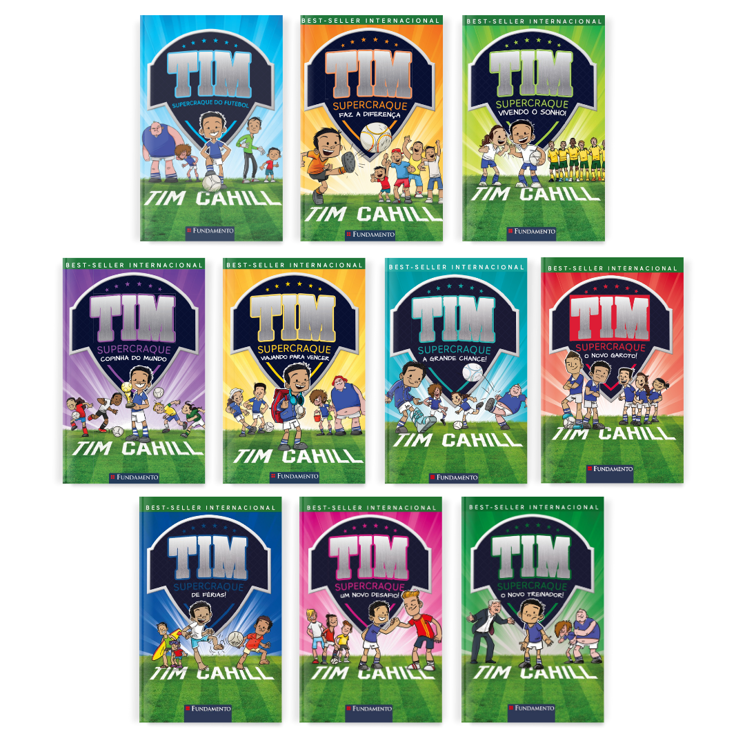 Kit Tim Supercraque - 10 Livros (1 ao 10) - Editora Fundamento livro_infantil