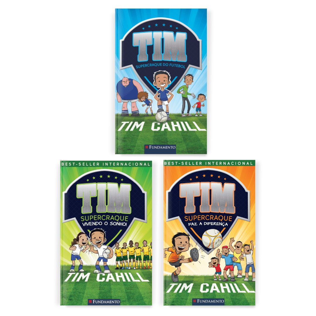 Kit Tim Supercraque - 3 Livros (1 ao 3) - Editora Fundamento livro_infantil