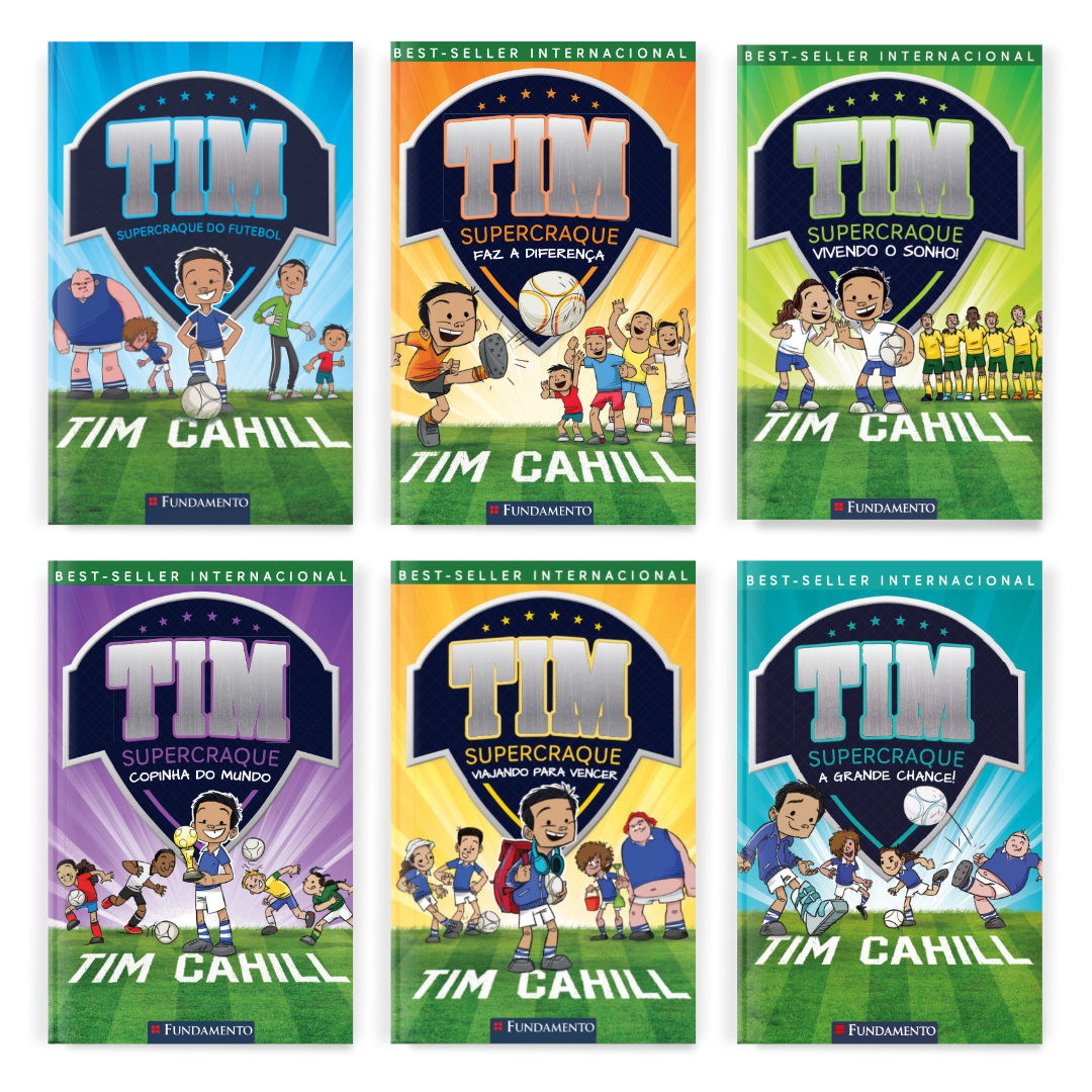 Kit Tim Supercraque - 6 Livros (1 ao 6) - Editora Fundamento livro_infantil