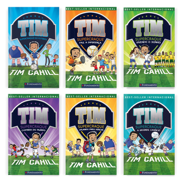 Kit Tim Supercraque - 6 Livros (1 ao 6) - Editora Fundamento livro_infantil