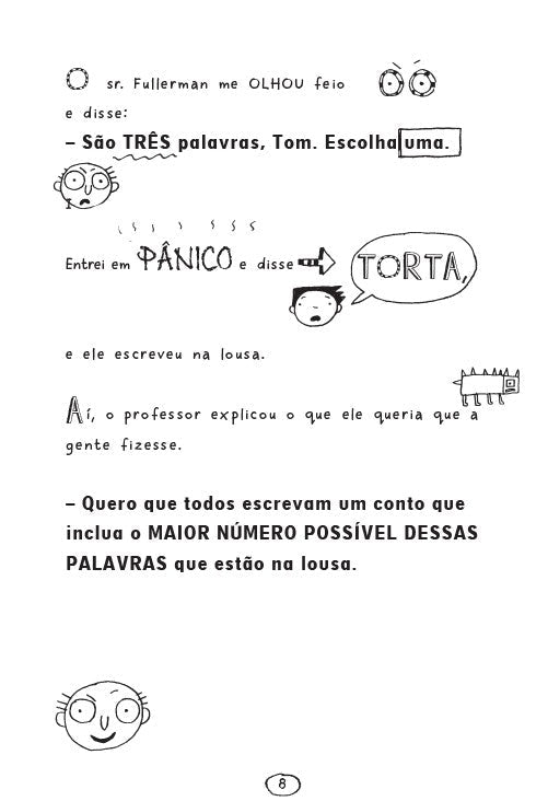 Kit Tom Gates - 4 Livros (2 Ao 5) - Editora Fundamento livro_infantil
