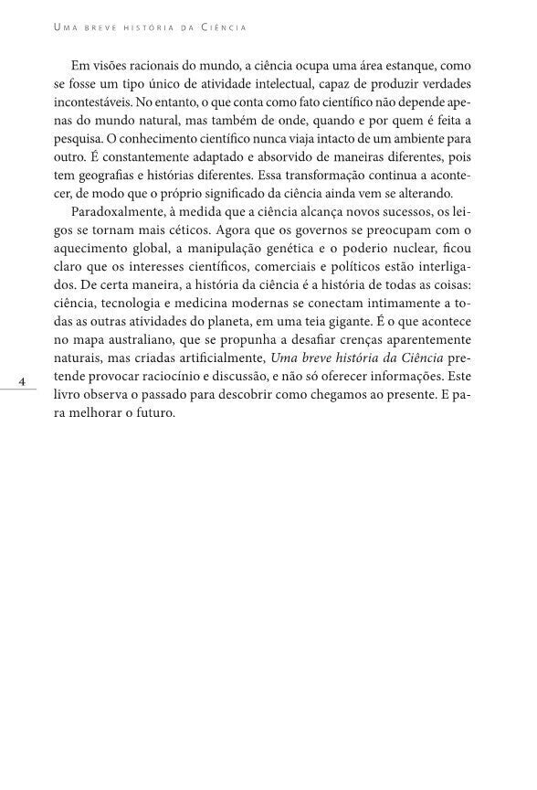 Kit Uma Breve História: 4 Livros - Editora Fundamento livro_infantil