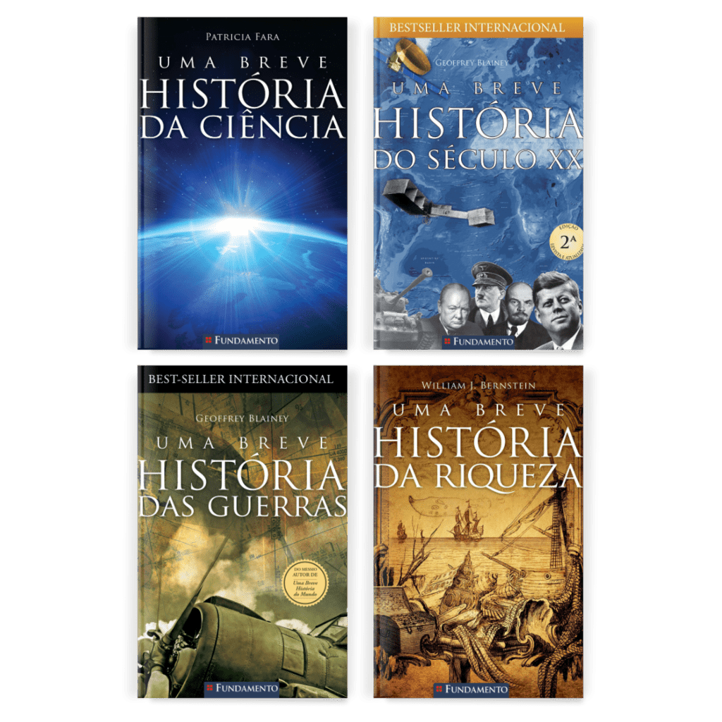 Kit Uma Breve História: 4 Livros - Editora Fundamento livro_infantil