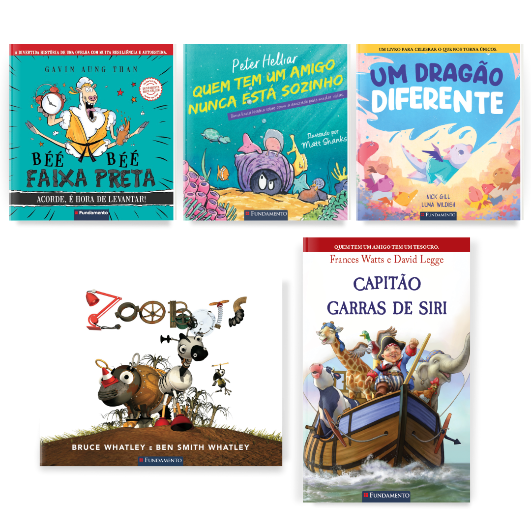 Kit Vencendo a Timidez - Editora Fundamento #livro_infantil#