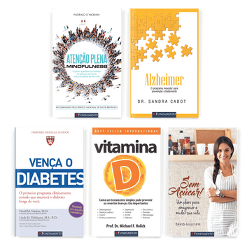 Kit Viva Mais e Melhor - 5 Livros - Editora Fundamento livro_infantil