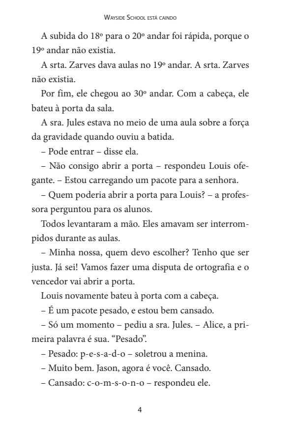 Kit Wayside School - 2 Livros (2 ao 3) - Editora Fundamento livro_infantil