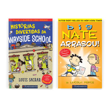 Kit Wayside School + Big Nate - Editora Fundamento livro_infantil