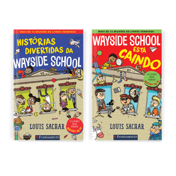Kit Wayside School - Volumes 1 e 2 - Editora Fundamento livro_infantil