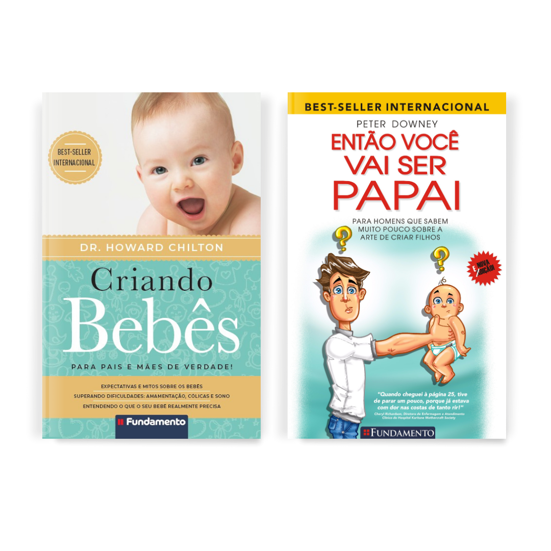 Kit Bebês Mais Felizes e Mais Saudáveis - 2 Livros