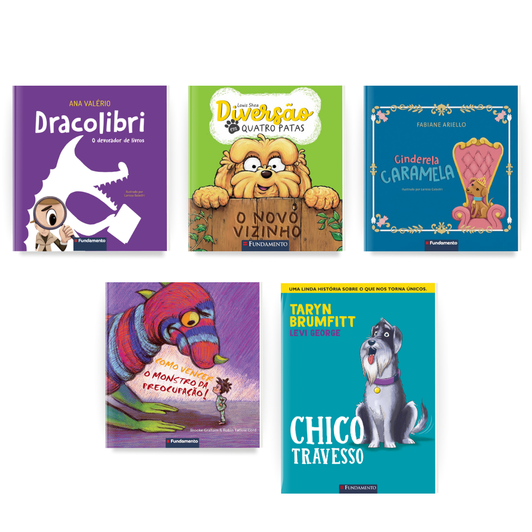 Kit Respeito e Empatia - 5 Livros para Crianças