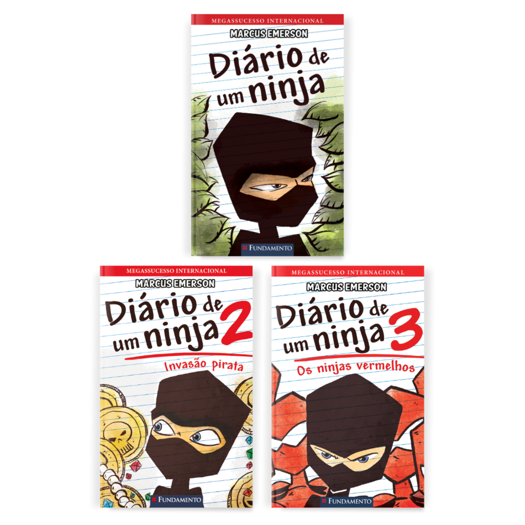 Kit Diário de Um Ninja - 3 Livros (1 ao 3)