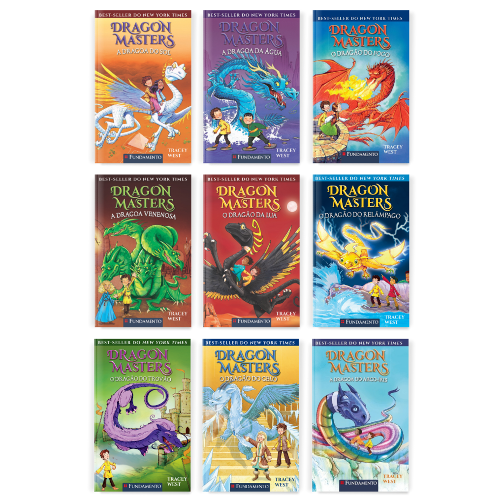 Kit Dragon Masters - 9 Livros (2 ao 10)