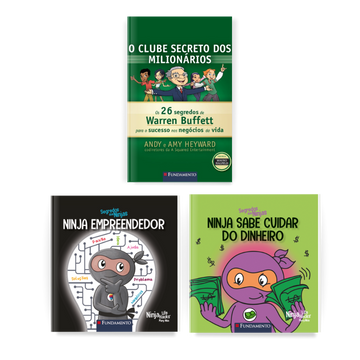 Kit Educação Financeira Infantil - 3 Livros