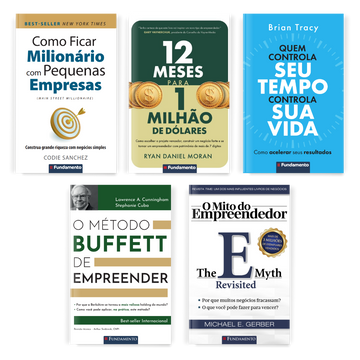 Kit Empreendedor - 5 Livros Best-sellers