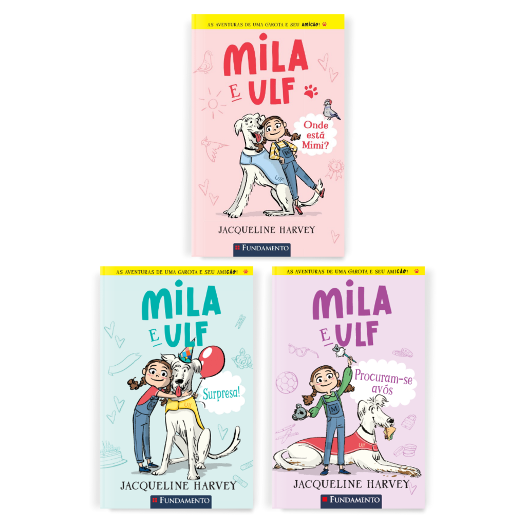 Kit Mila e Ulf - 3 Livros (1 ao 3)
