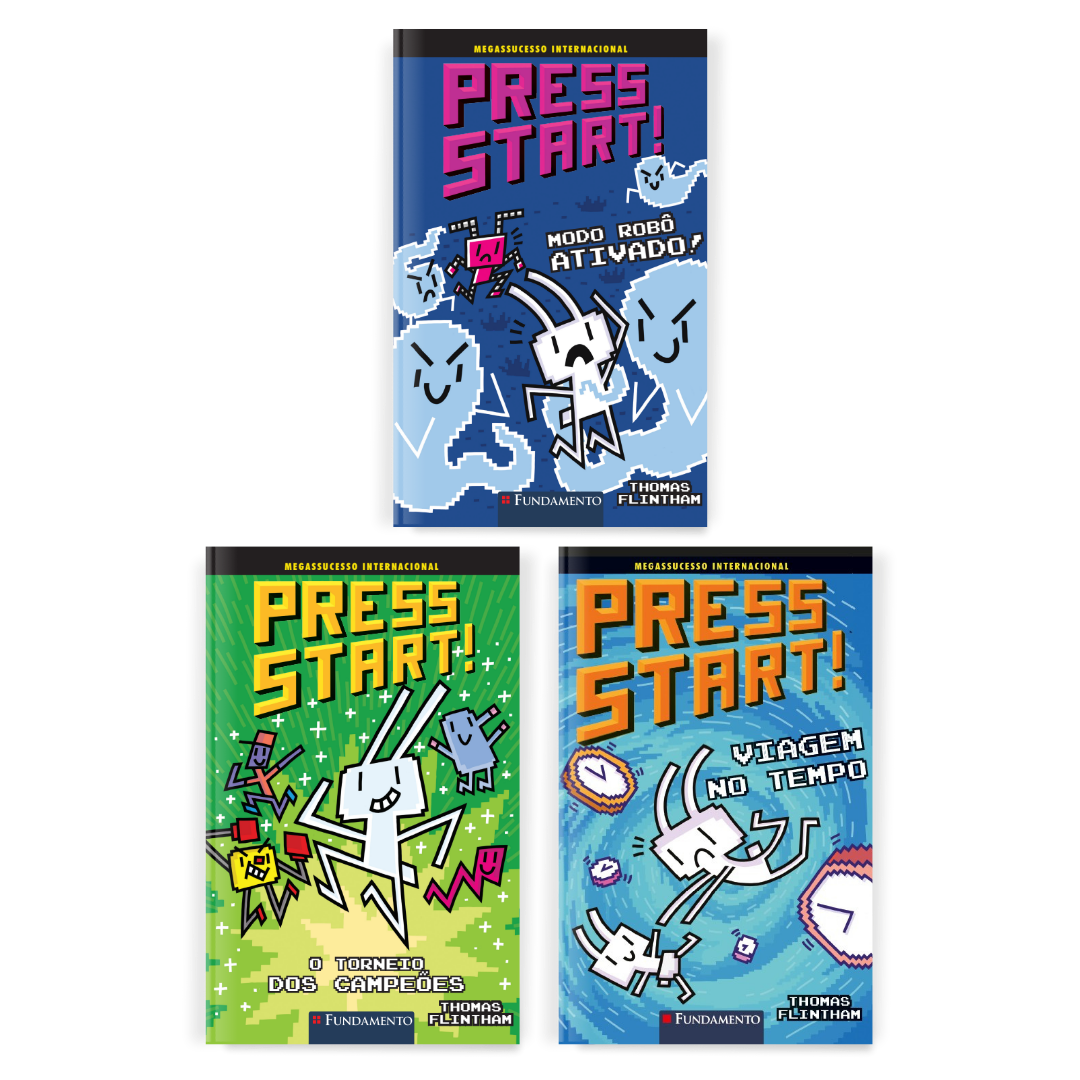 Kit Press Start - 3 Livros (7 Ao 9)
