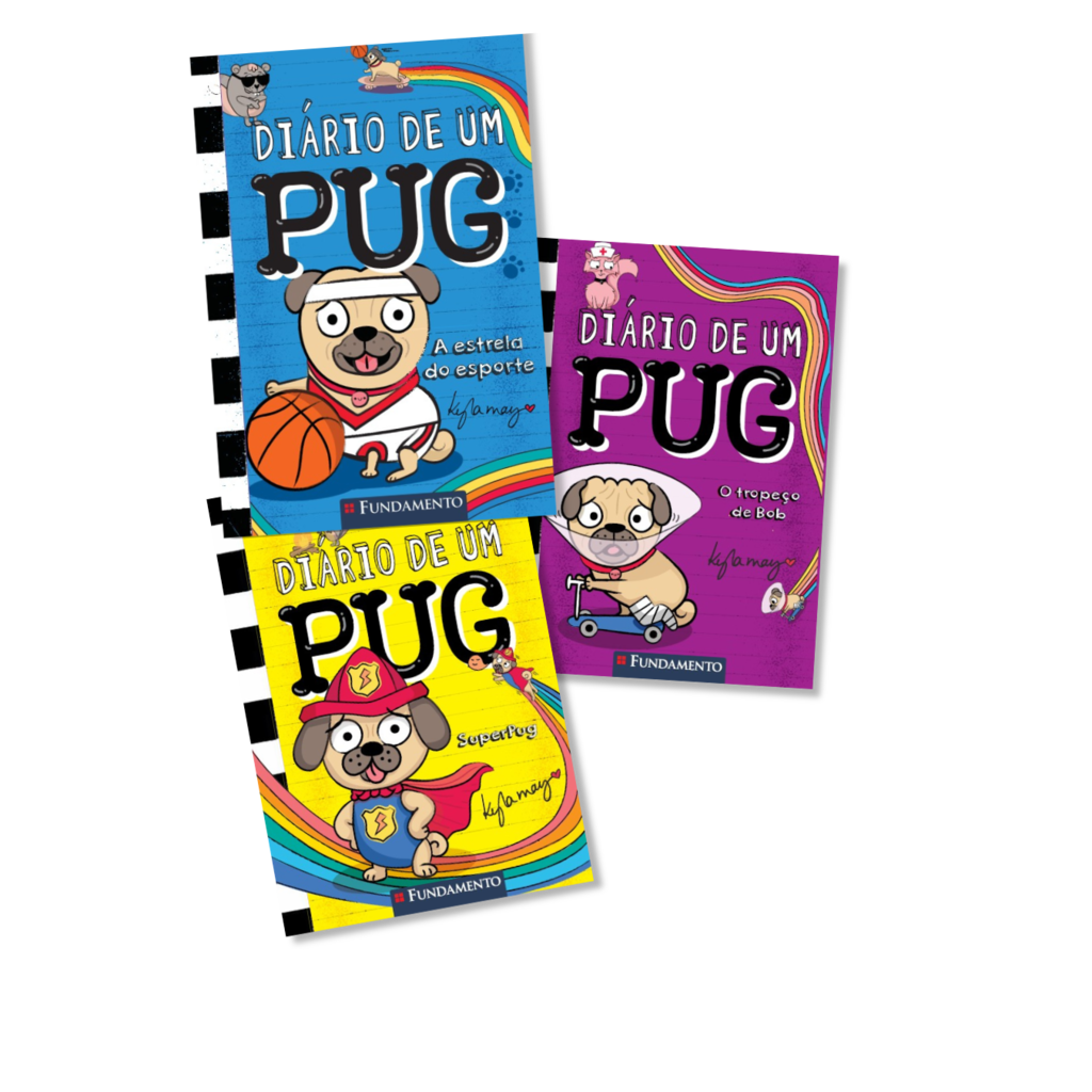 Kit Diário de Um Pug - 3 Livros (11 ao 13)