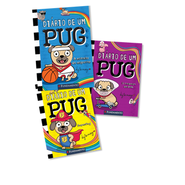 Kit Diário de Um Pug - 3 Livros (11 ao 13)