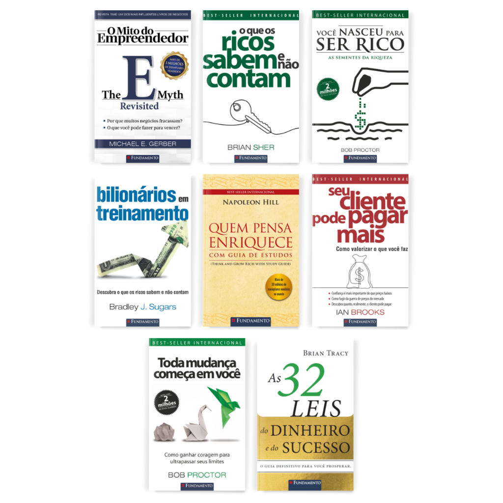 Kit Sucesso Pessoal - 8 Livros