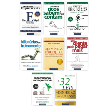 Kit Sucesso Pessoal - 8 Livros