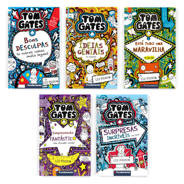 Kit Tom Gates - 5 Livros (2 ao 6)