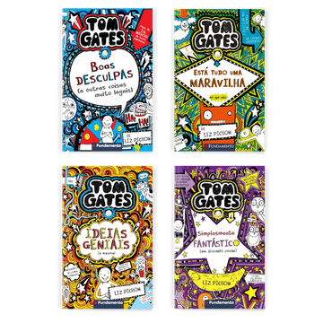 Kit Tom Gates - 4 Livros (2 Ao 5)