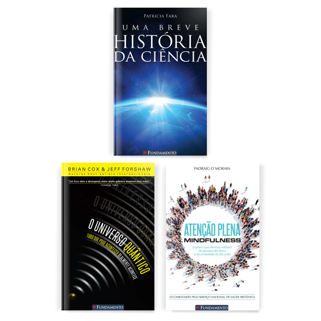 Kit Ciencia - 3 Livros